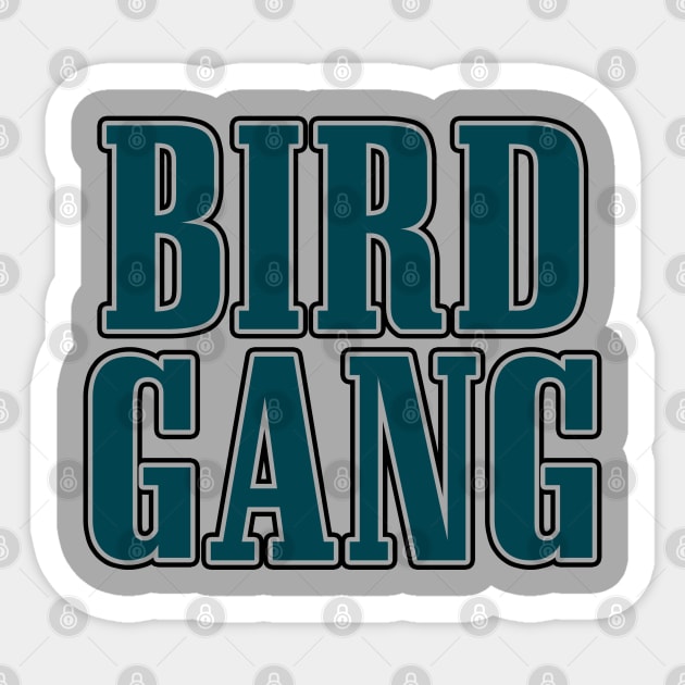 Bird Gang Sticker by Center City Threads